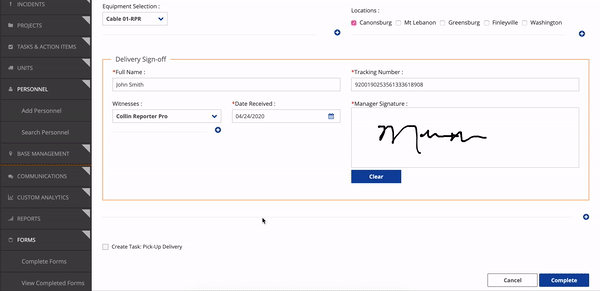 Automated Tasks Demo Clip